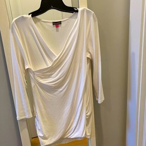 Vince Camuto cream blouse